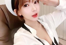 韩国女主播咳嗽
