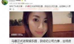 马蓉进娱乐圈,娱乐圈新篇章开启