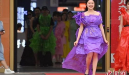 环保走秀服装图片