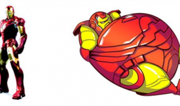 搞笑胖钢铁侠图片